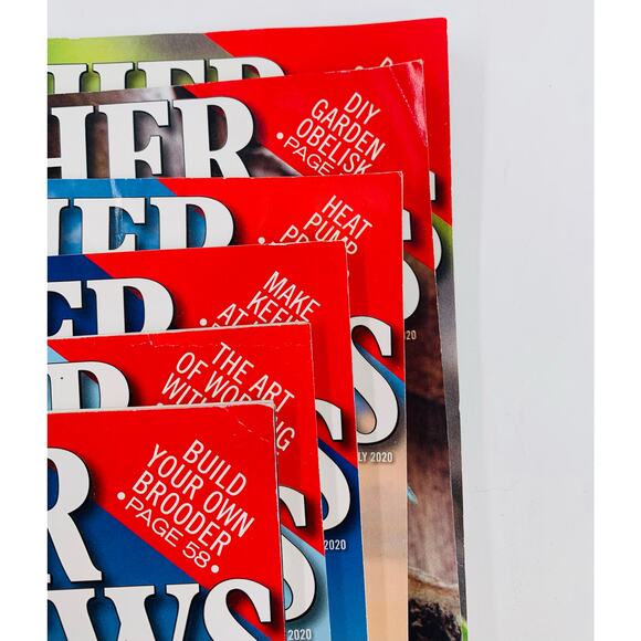 Mother Earth News Magazines 2020 Sustainable Living Homesteading Off Grid Garden - Picture 6 of 8